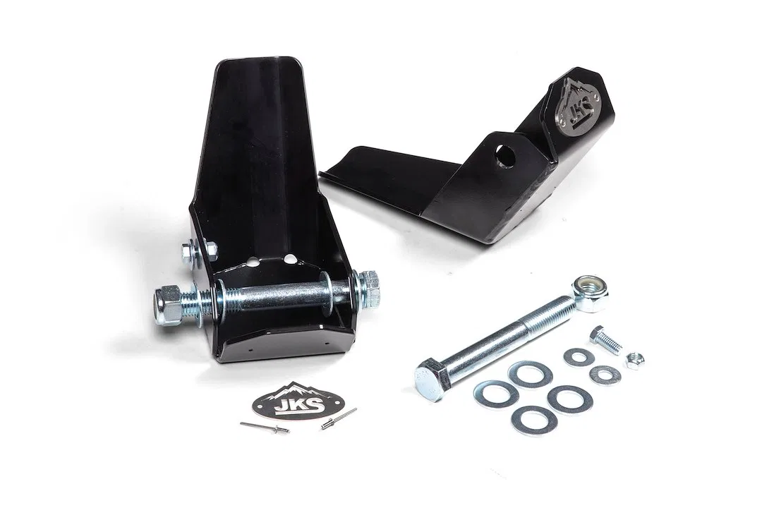 JKS8308 – JKS MFG. Skid Plate, Shock Absorber Powder Coated Black Steel